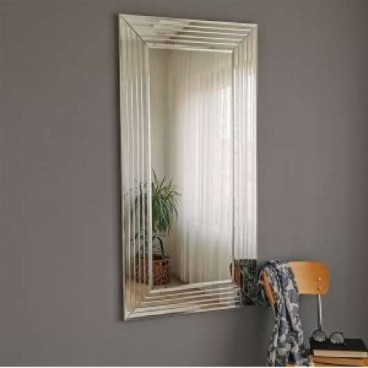 Adonis spegel 130x65 cm - Silver - Väggspeglar & hallspeglar
